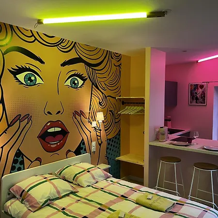 Lägenhet Atyp'Home Pop Avec Balneo En Centre-Ville Bourg-en-Bresse