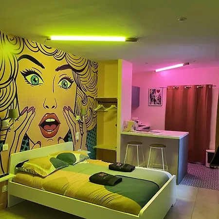 Atyp'Home Pop Avec Balneo En Centre-Ville Lägenhet